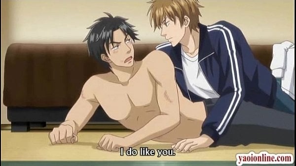 Gay guys trying kissing for the first time [Anime, Hentai, Yaoi]