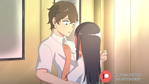 Nagatoro attacks for the first time [Halo, Hentai]