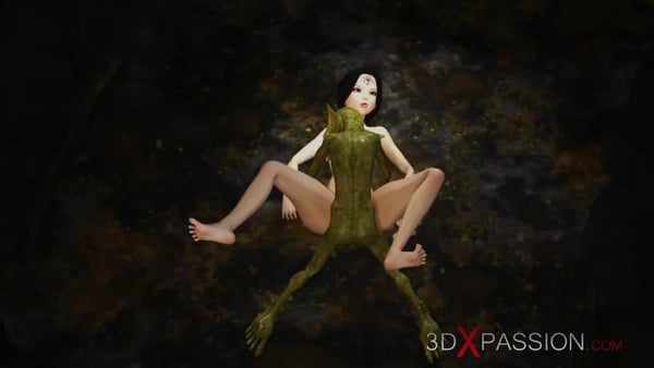 Young Queen Enjoys a Goblin Cock Skyrim Animation [3D, Cartoon, Monster, Skyrim]