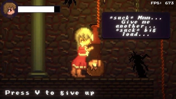Drain Mansion gameplay, 2D sex game [2D, Femdom, Hentai, Succubus]