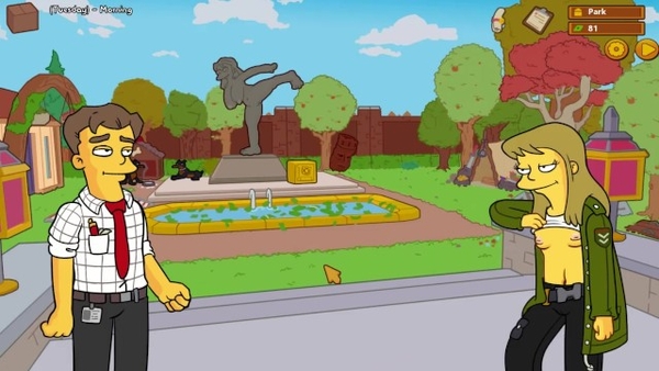 What happens in Burns mansion stays in Burns mansion [Games, The Simpsons]