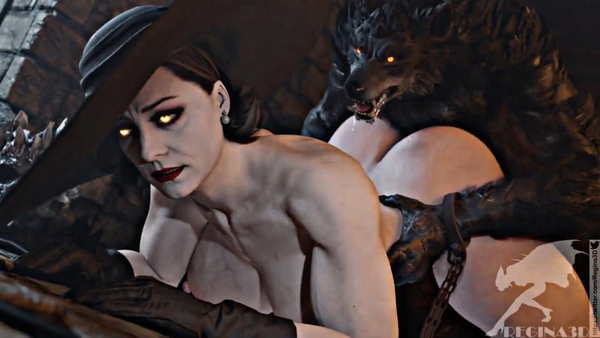 Lady D and Werewolf [Regina3D] [3D, Resident Evil, Werewolf]