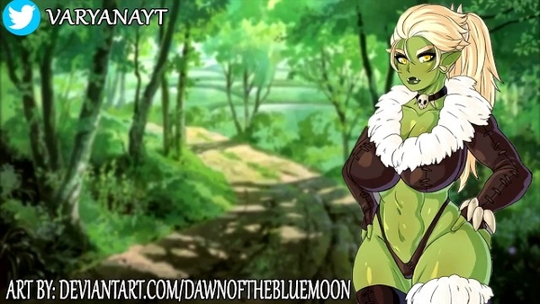 First Time With Orc Lover [part 2 of Spooned By Orc] [Asmr]