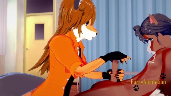 Furry Yaoi Hentai 3d - Horse Luis (horse) Naru (fox) Fuck in the Nursing [Cartoon, Hentai, Horse, Yaoi, Yiff]