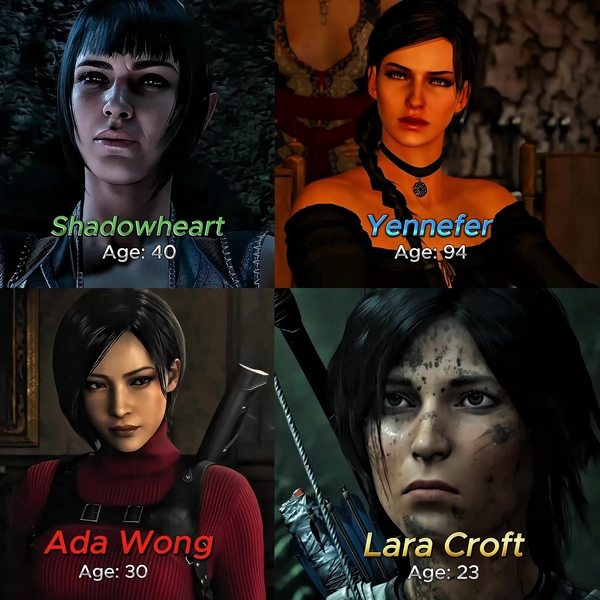 Ada Wong vs Yennefer vs Shadowheart vs Lara Croft [Baldurs Gate 3, Resident Evil, The Witcher, Tomb Raider]