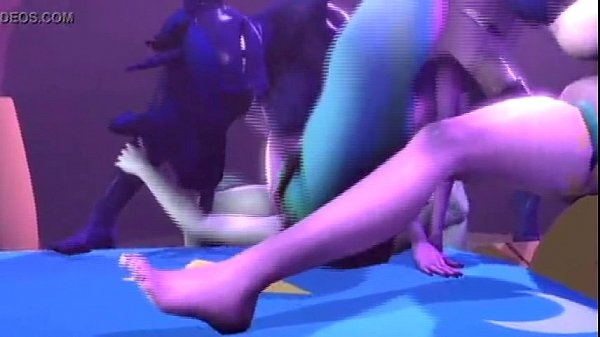MLP Hardcore Orgy Double Penetration 3D Animation [3D, Futanari, My Young Pony (MLP)]