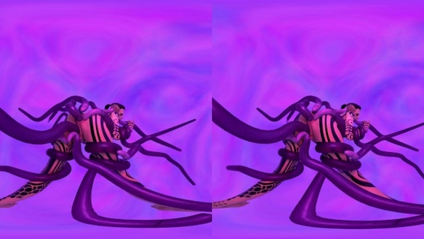 VR Mass Effect Anal Gangbang [3D, Tentacle, VR]