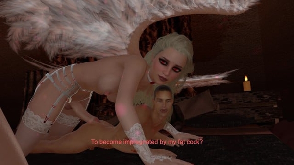 Corrupted Futa angel Trailer ( Giantess Tall Blonde Futanari Pegging Femdom Dominatrix) [Futanari]