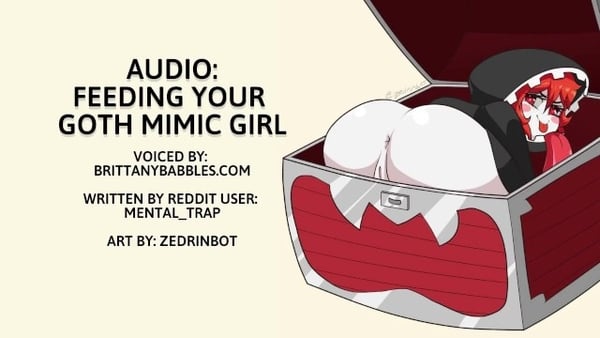 Audio: Feeding Your Goth Mimic Girl [Asmr, Monster]