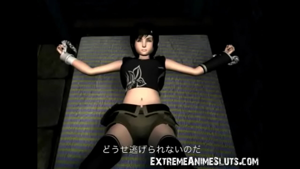 3D Ogre On Tied Up Girl [3D, Monster]
