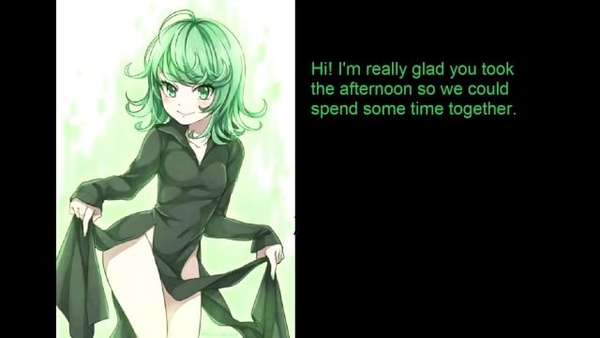 Animated (joi Romantic) Tatsumaki [Hentai, JOI, One punch man]