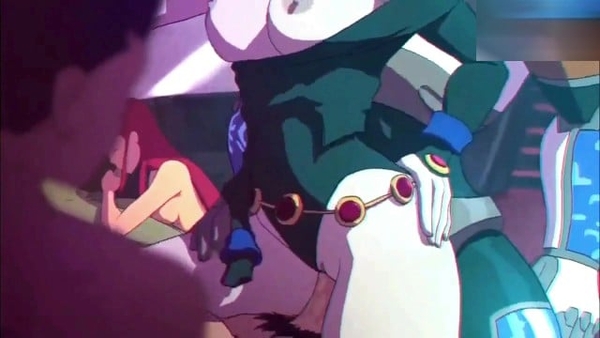 Teen Titans Cartoon Group Sex Party [Teen Titans]