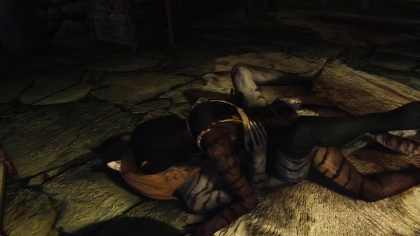 Skyrim Khajiit Lesbian Porn [3D, Furry, Skyrim]