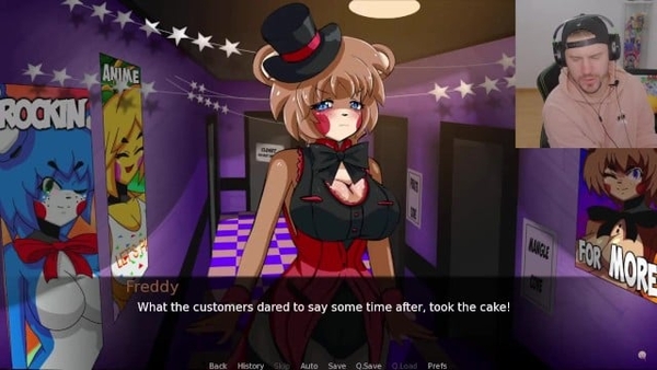 Five Nights At Freddys, But Its Anime Five Nights In Anime The Golden Age [FNAF, Hentai]