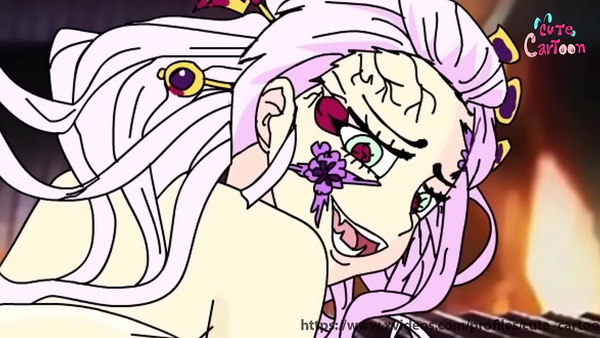 Demon Slayer - Daki And Tanjiro [Cartoon, Demon Slayer]