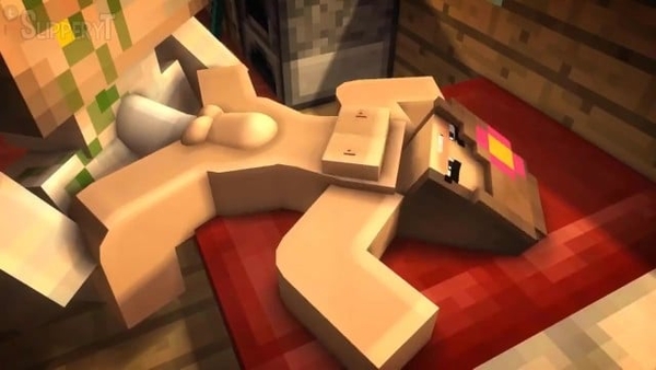 Minecraft Girl Broken By Iron Golem With Huge Dick (sound) [Hentai, Minecraft]