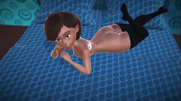 Black Cock Anal Fills Elastigirl [3D, Incredibles]