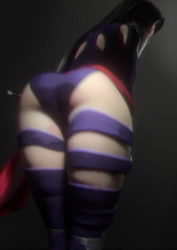 Psylocke twerking [Marvel, Marvel Rivals]