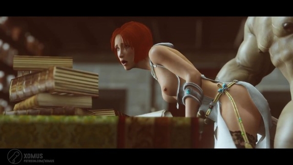 Leliana submits to Iron Bulls cock [Cartoon, Compilation, Dragon Age, Hentai]