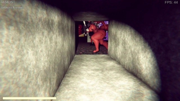 Night Shift At Fazclaires Club V04 Zuryaaoki Furry FNAF Foxy Chica [FNAF, Furry]