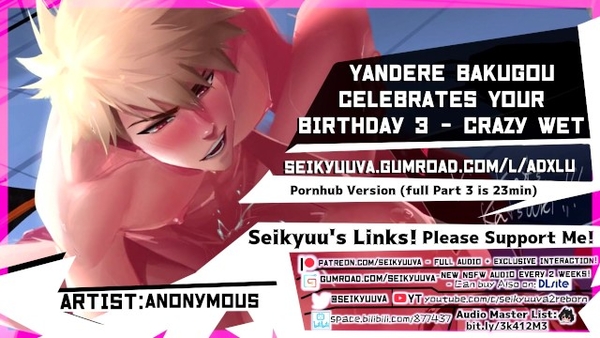 Part 3 My Hero Academia Daddy Bakugous Hot Birthday Fuck - Crazy Wet [My hero academia]