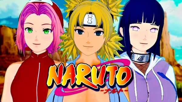 Naruto Anime Hentai 3D Compilation Hinata Hyuga, Sakura Haruno, Temari Nara [Anime, Cartoon, Compilation, Naruto]