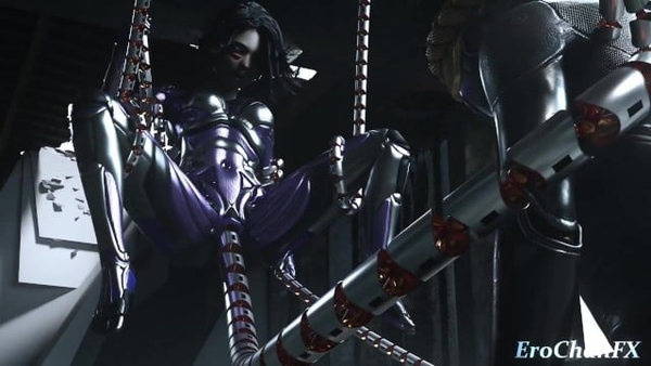 Alita Battle Angel Bound And Fucked By Atomic Heart Machine [3D, Atomic Heart]