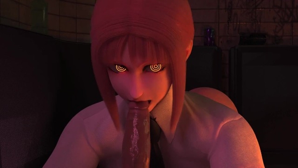Makima Oral 3d Resalistic animation and Pov [Cartoon, Chainsaw Man, Hentai]