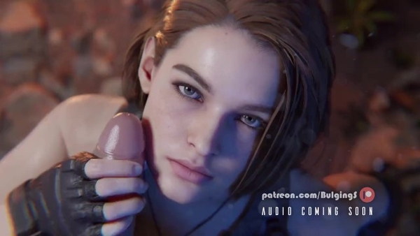 Jill Valentine 3D Animation Handjob and Facial [Resident Evil]