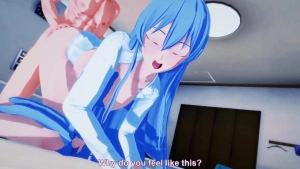Akame Ga: Esdeath Seduces Tatsumi (3d Hentai) [Cartoon, Games, Uncensored, Yuri]