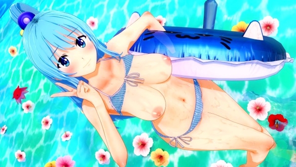 Aqua Purifies Your Sperm Konosuba Hentai [Konosuba]