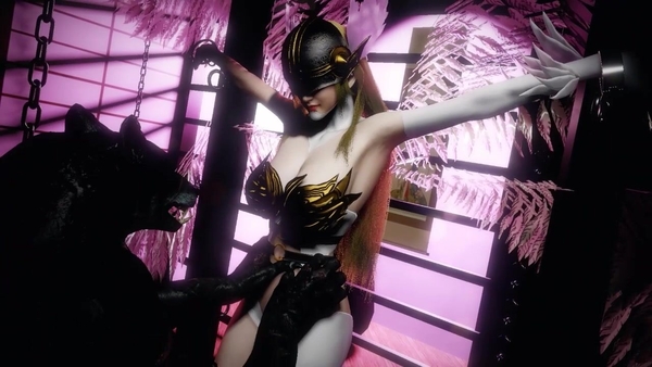 Werewolf X Angewomon [3D, Werewolf]