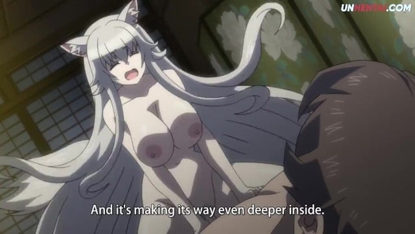 Fox Girl Fucks With a Human and Gets Creampied [Hentai]