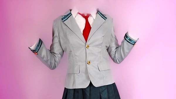 Toru Hagakure Strips Masturbates Sorry [Hentai, My hero academia]