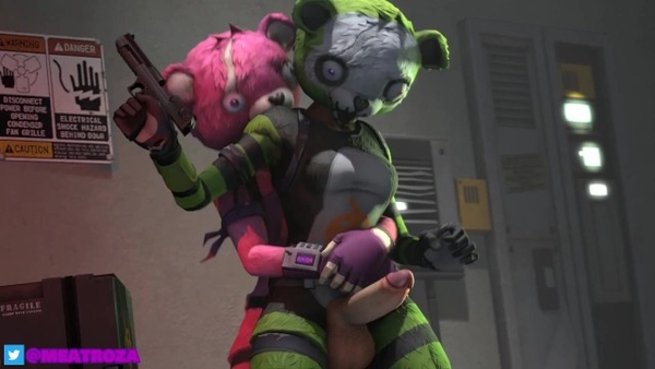 Fortnite Team Leader Futa Compilation [Fortnite, Futanari]