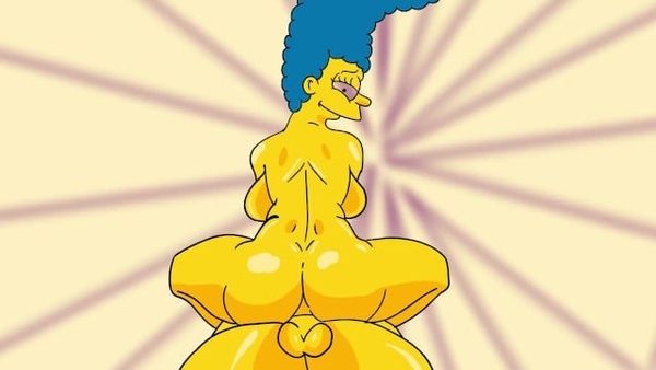 Marge Simpson Coge Fuerte Analmente [Futurama, The Simpsons]