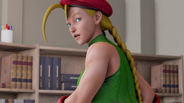 Cammy vs Futa Juri [Redmoa] [RUS SUB] [3D, Artists, Street Fighter]