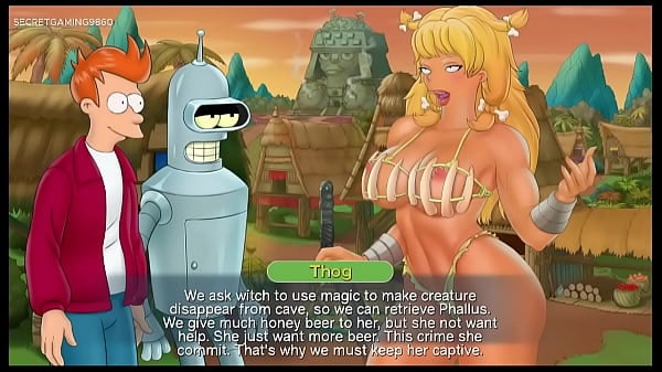 Futurama Lust In Space 03 - Fry and Bender Found Two Super Hot Busty Amazon - Futurama Parody Porn Game [Futurama, Games]