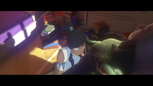 Korra sucking mantis dick in Fortnite [The Legend of Korra]