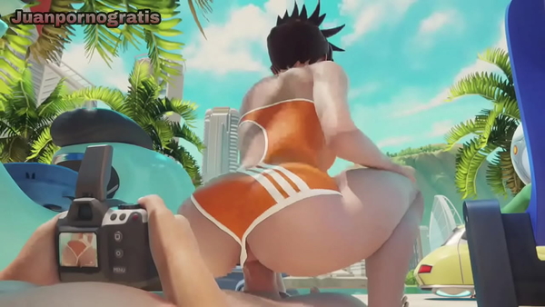 Overwatch 2 Tracer Fucks By the Pool While Wearing Swimsuit [3D, Overwatch, SFM]