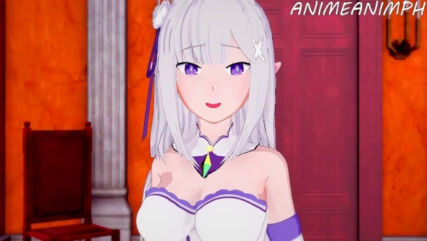 Re Zero Emilia Hentai Teen [Anime, Games, Hentai, Re Zero]
