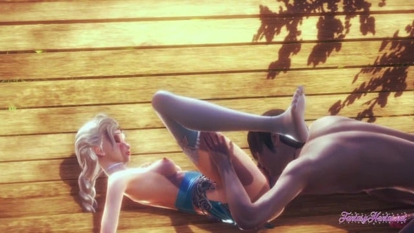 Frozen Hentai - Elsa Cunnilingus [Disney, Frozen]