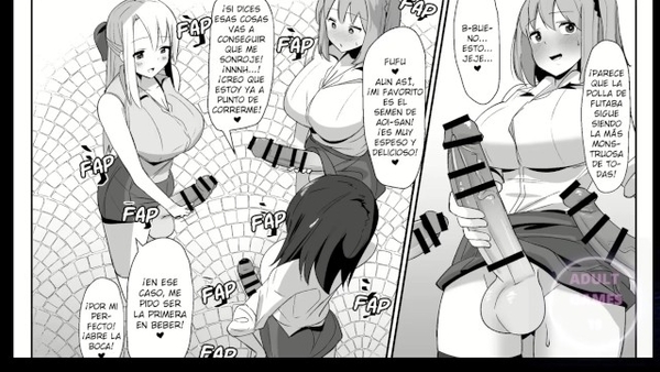 Todos Deben Satisfacer A Las Futanaris 2 Dub [Futanari, Games, Hentai]