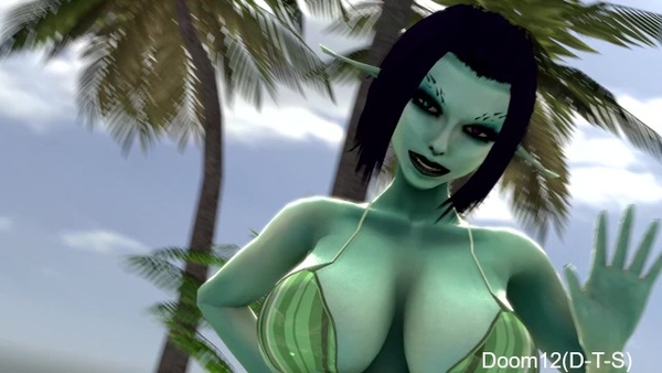 Soria Surprise Breast Expansion [Sound][Animation][SFM] [3D, Breast expansion, SFM]