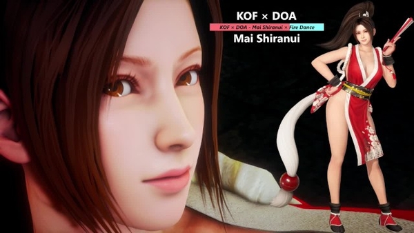 Kof Doa - Mai Shiranui Fire Dance - Lite Version [Dead or Alive (DoA)]