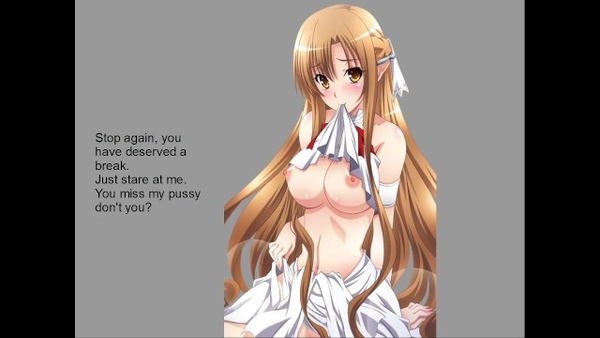 Anime Animated Joi Asuna [Hentai, JOI, Sword Art Online (SAO)]
