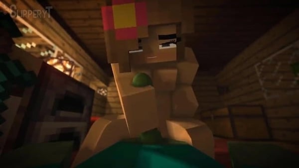 Minecraft Chick Fucks Zombie Rough (sound) [Hentai, Minecraft, Monster]