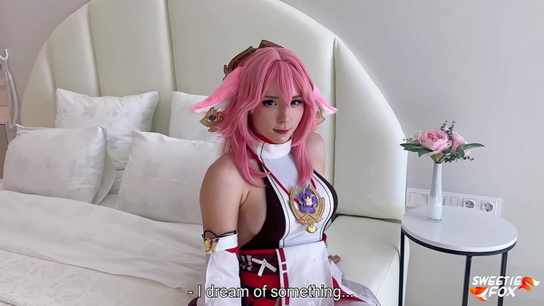 Yae Miko From The Genshin Impact Deepthroat, Facesitting And Rough Fucks With Me [Genshin Impact]