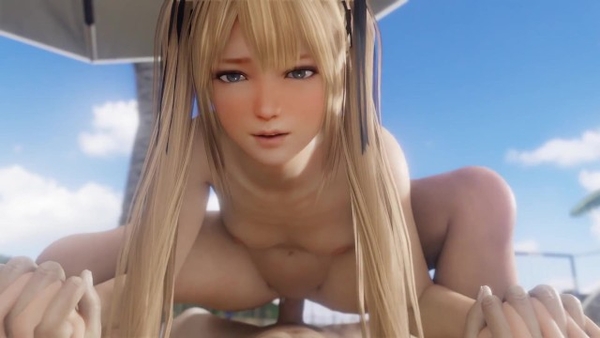 Coitus on the Beach Celebrity anime Dead Or Alive (doa) Close Up [Cartoon, Dead or Alive (DoA), Hentai]