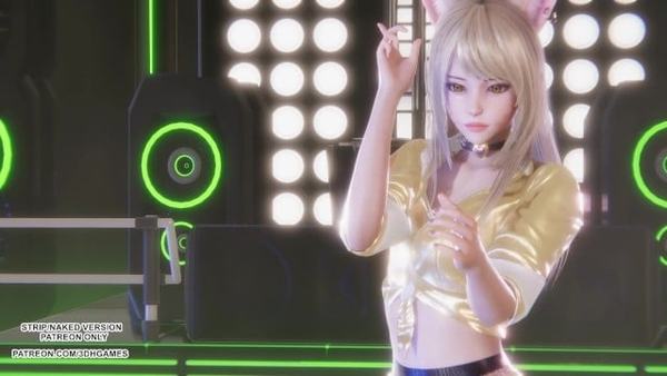 MMD T-Ara - Sugar Free Ahri Seraphine Akali Sexy Hot Kpop Dance League Of Legends 4K Uncensored [League of Legends, MMD, Uncensored]